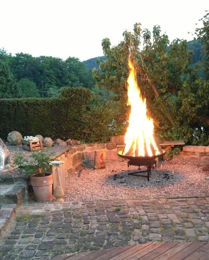 Burg Freienstein Blick 4 Sterne Mit Sauna Gammelsbach Eksteriør billede