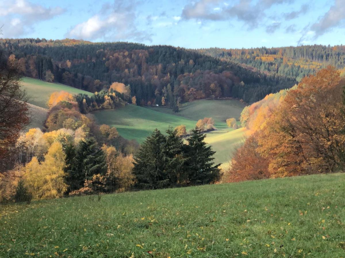 Burg Freienstein Blick 4 Sterne Mit Sauna Gammelsbach Eksteriør billede